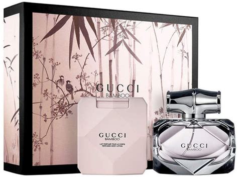 gucci fragrance for him gift set|Gucci bamboo gift set 75ml.